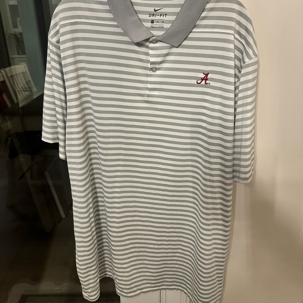 Nike Men's Alabama Dri-fit golf Polo Shirt Sz XXL